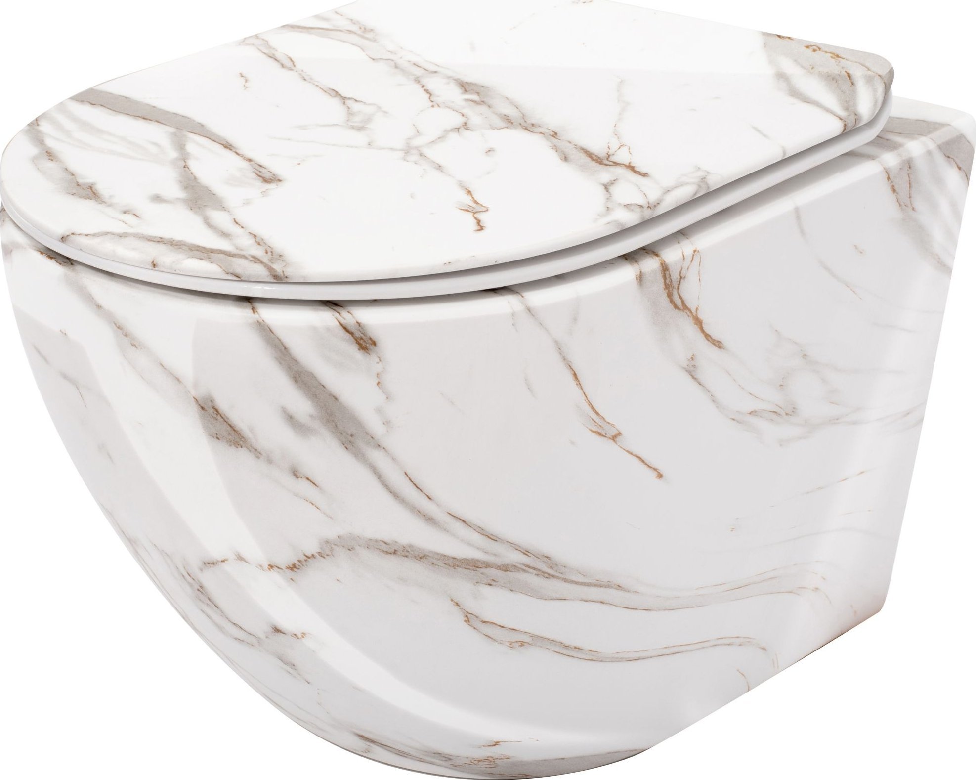 Rea Misa WC podwieszana Rea Carlos Slim Lava Shiny