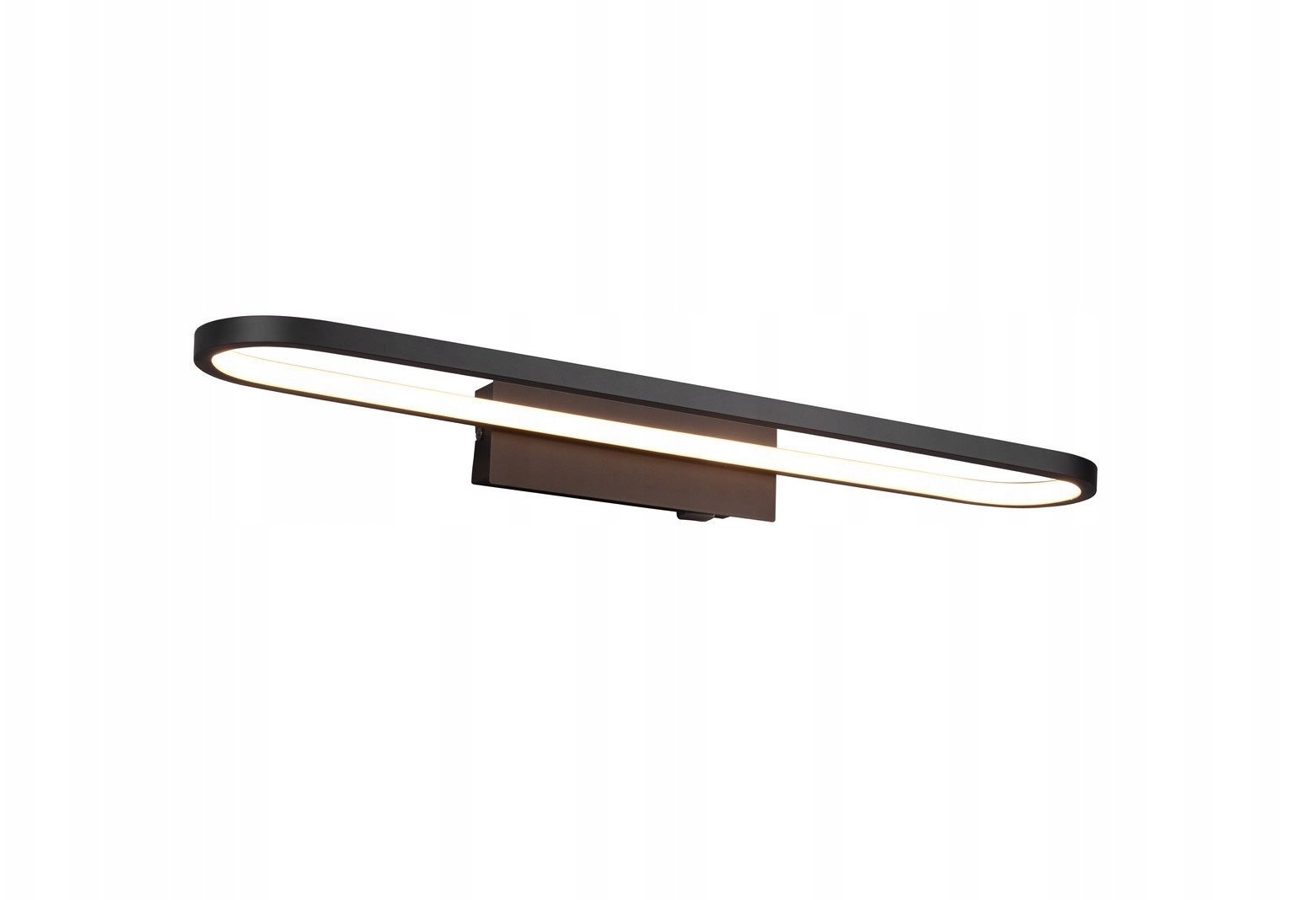 Bathroom mirror LED light TRIO GIANNI, IP44, 22W, 2700lm, 3000K, black, 60 x 15 x h8 cm