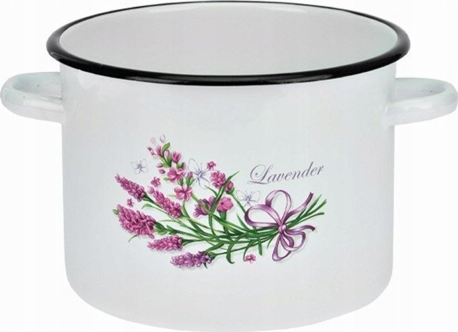 Emalia Rybnik Garnek emaliowany 4,5l indukcja Emalia Rybnik powłoka indukcja