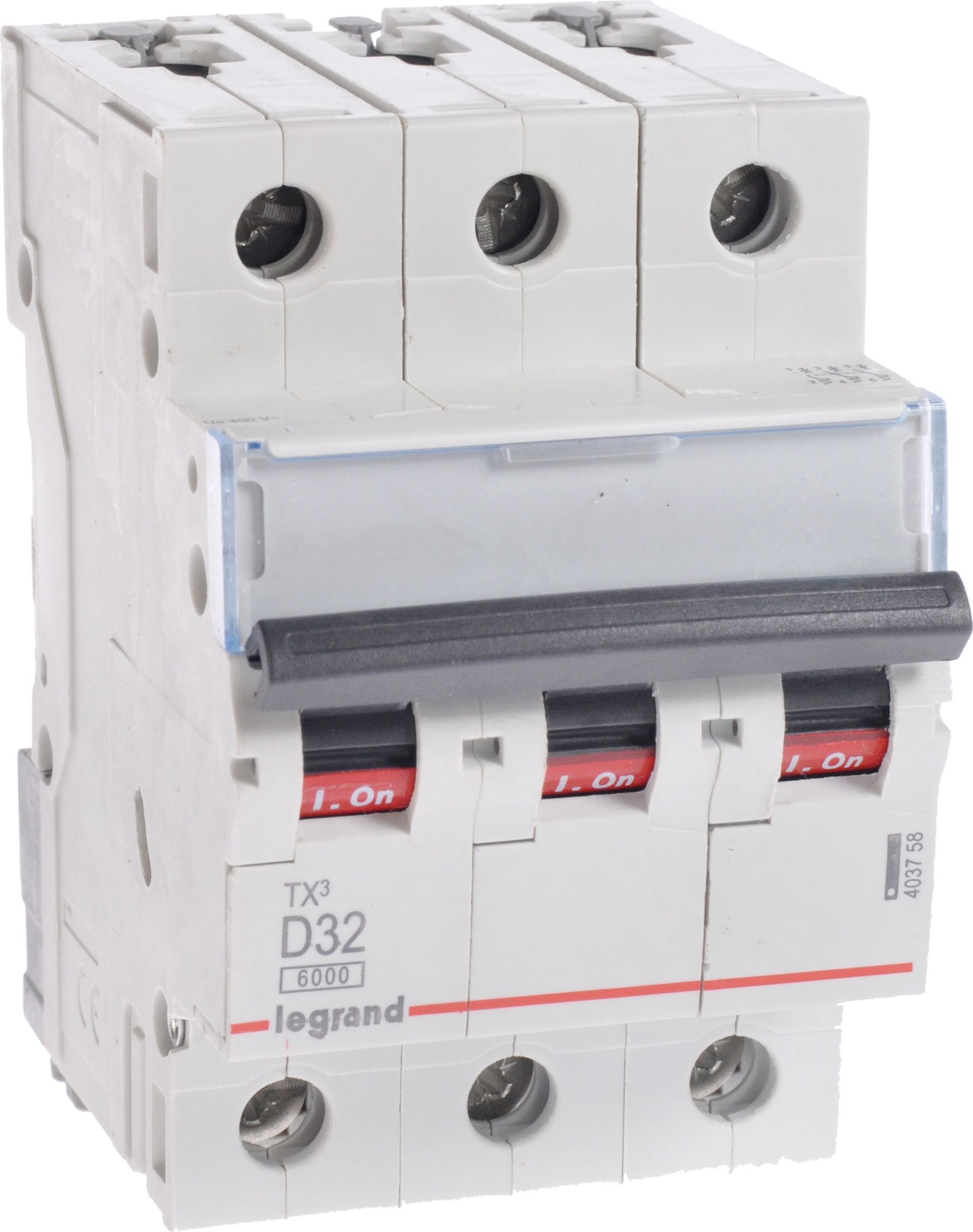 Legrand Wyłącznik nadprądowy S303 D32 TX3 32A 6kA 403758