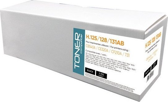 Toner 100% Black Zamiennik 125A / 128A / 131A (H.125/128/131AB)