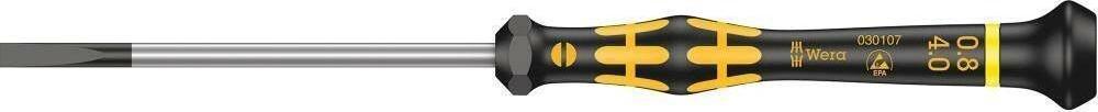 Wera Wkrętak ESD do śrub z rowkiem prostym dla elektroników Wera