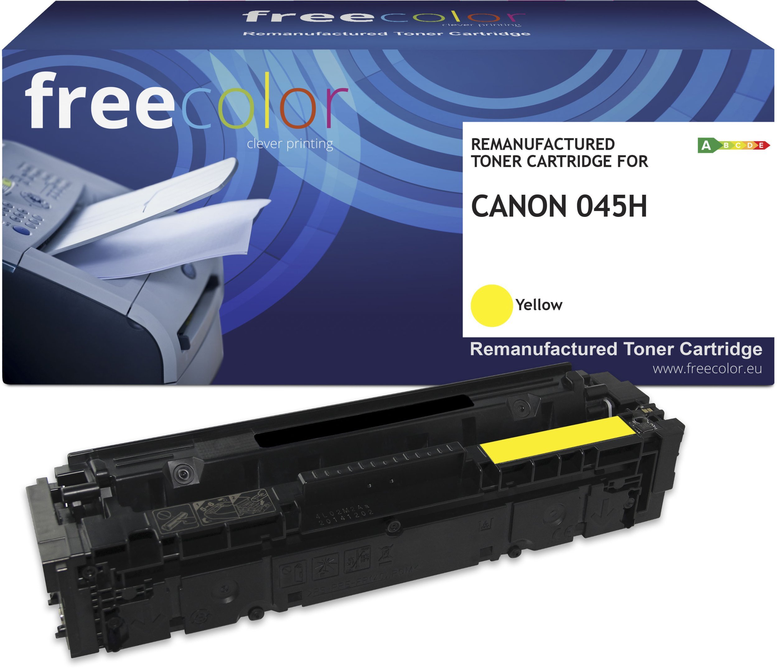 Toner Freecolor Toner Canon 1243C002 yellow 2200 stron remanufactured