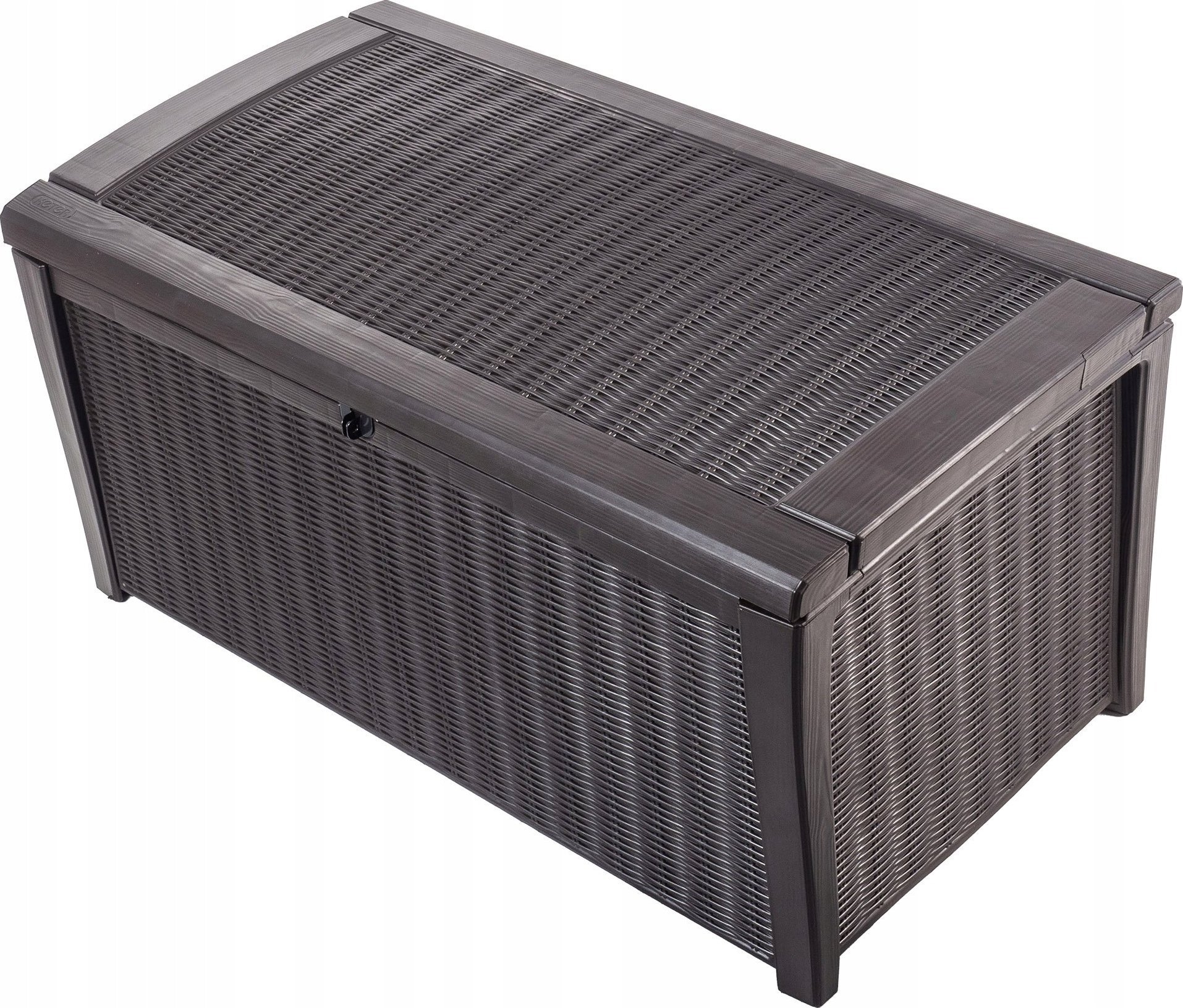 Skrzynia ogrodowa Kadax Skrzynia Ogrodowa Na Balkon Kufer Siedzisko 416L