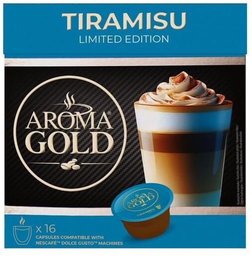 KusyCoffee Kapsułki kawowe Aroma Golg Tiramisu, 256 g