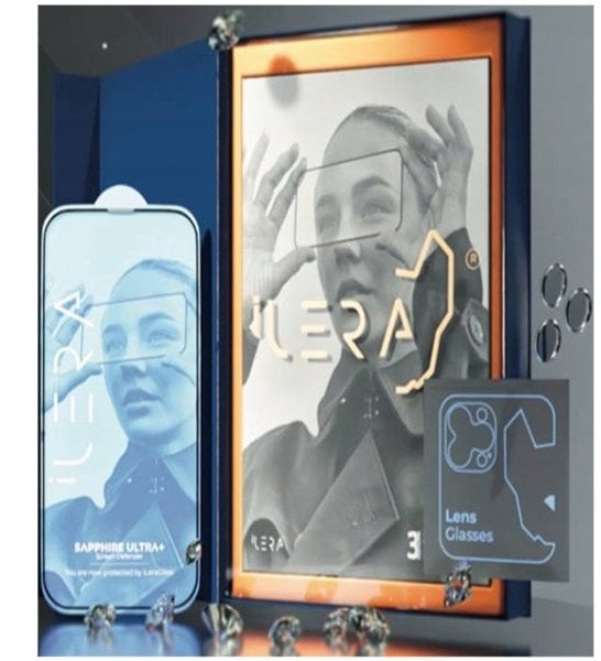 iLera Premium Sapphire Ultra + Corning Glass for iPhone 16 Pro