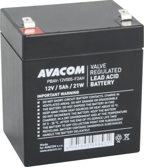 Avacom Avacom baterie HighRate, 12V, 5Ah, PBAV-12V005-F2AH