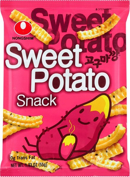 Nongshim Chrupki pszenne z batatami 55g - Nongshim