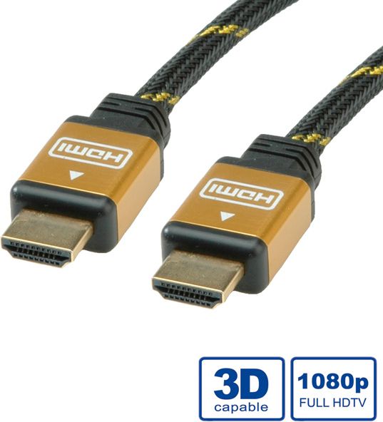 Kabel Roline HDMI - HDMI 20m złoty (11.04.5564)