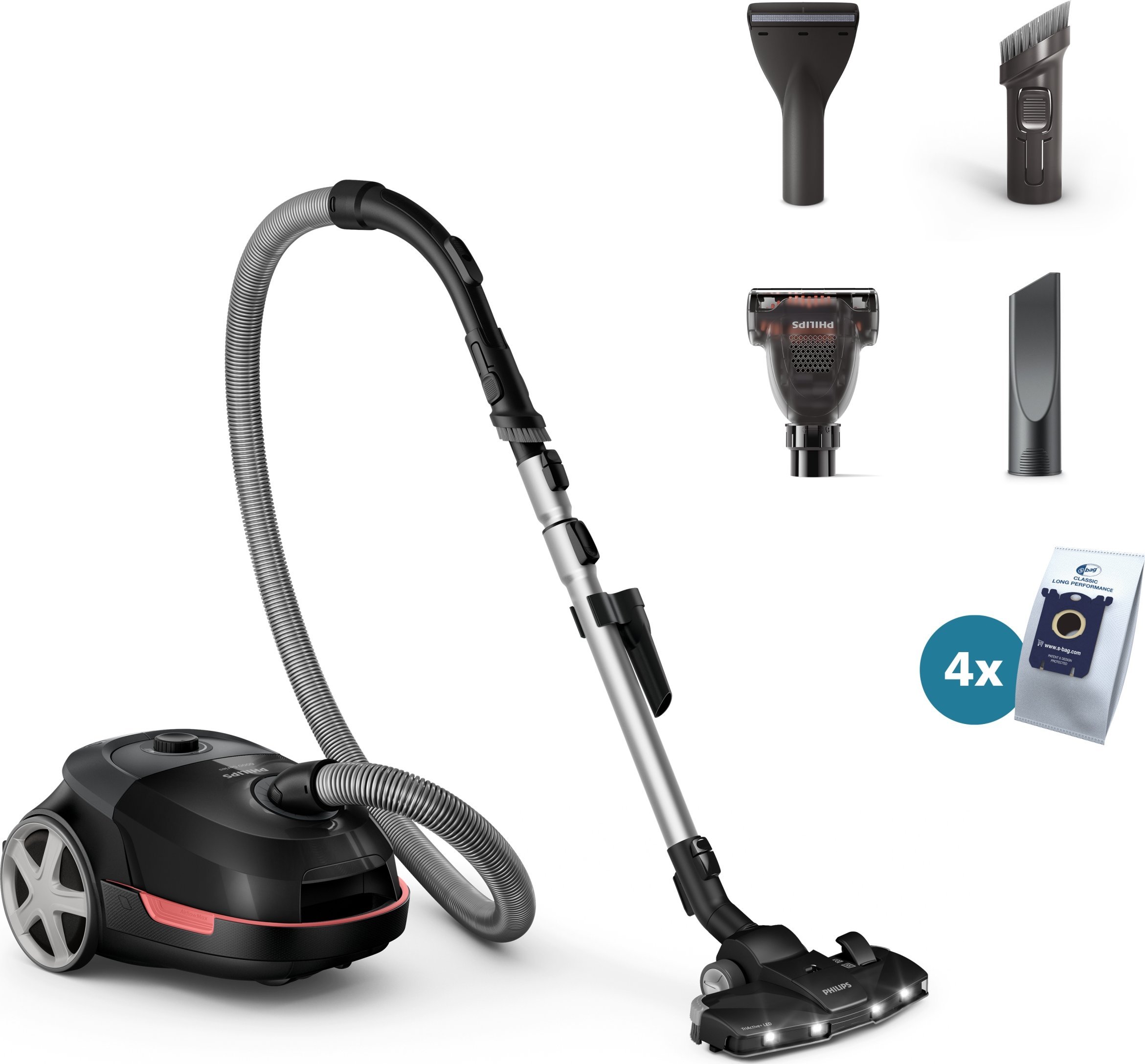 Odkurzacz Philips XD6142/12 WEU VAC CLNR BAG PLUS D.