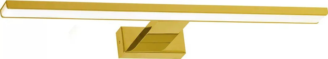 Kinkiet Lumes Złoty kinkiet nad lustro - N017-Cortina 15W 80x11,5x4 cm