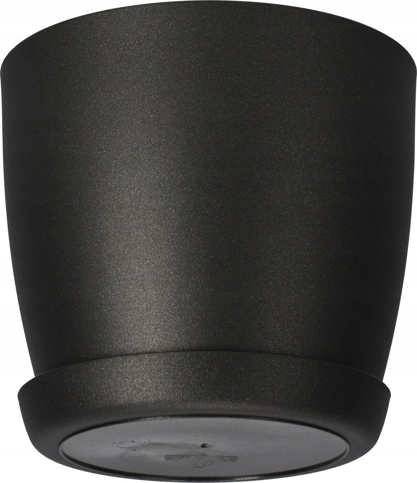 Kadax Doniczka Osłonka Na Kwiaty Podstawka Grafit 18cm