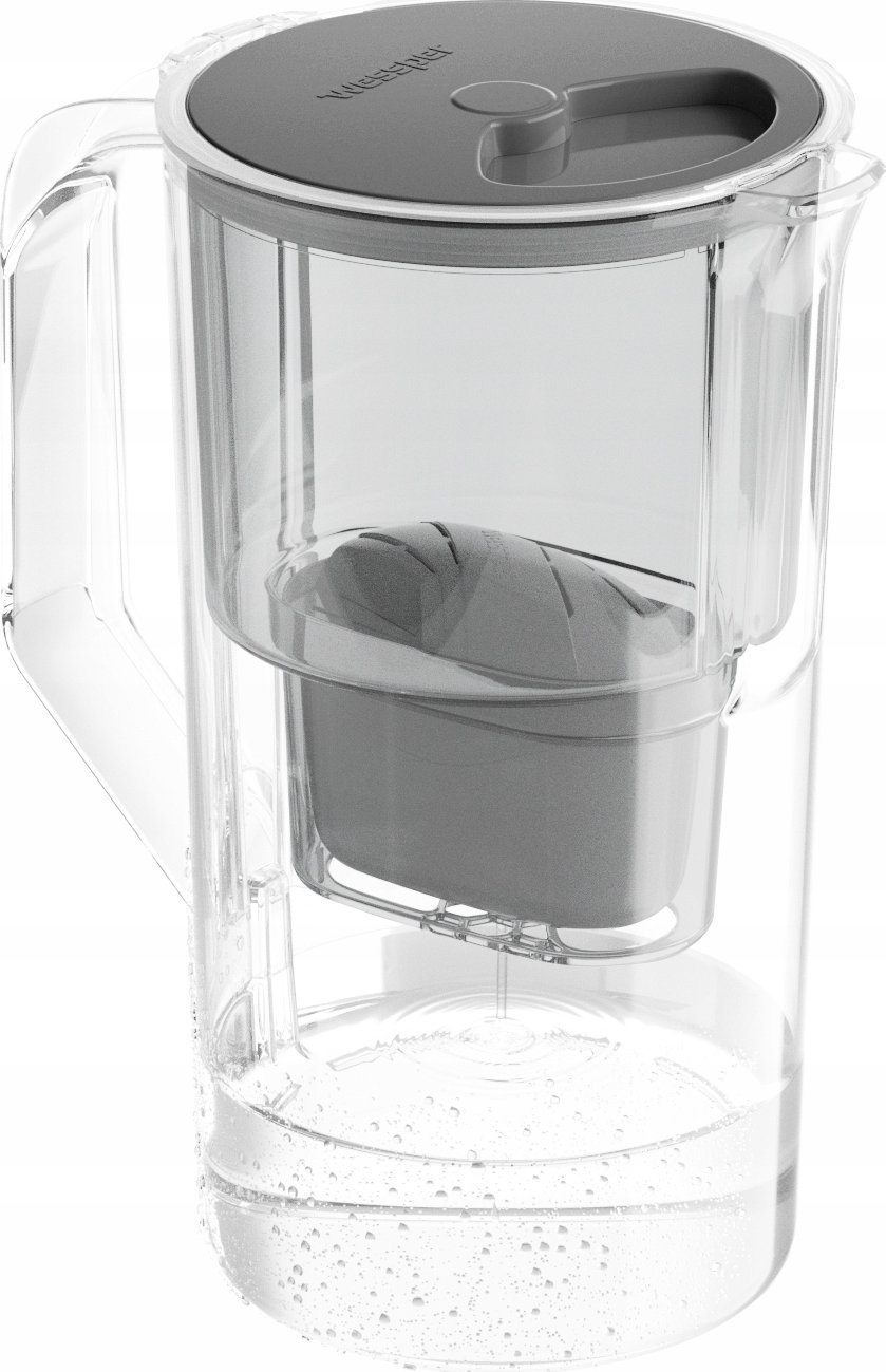 Dzbanek filtrujący Wessper AquaMax Basic szary