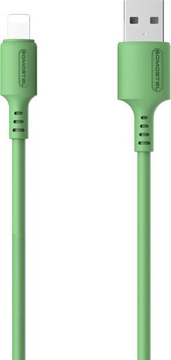 Kabel USB Somostel USB-A - Lightning 1.2 m Zielony (SMS-BP06 USB - Lightning Zielony)