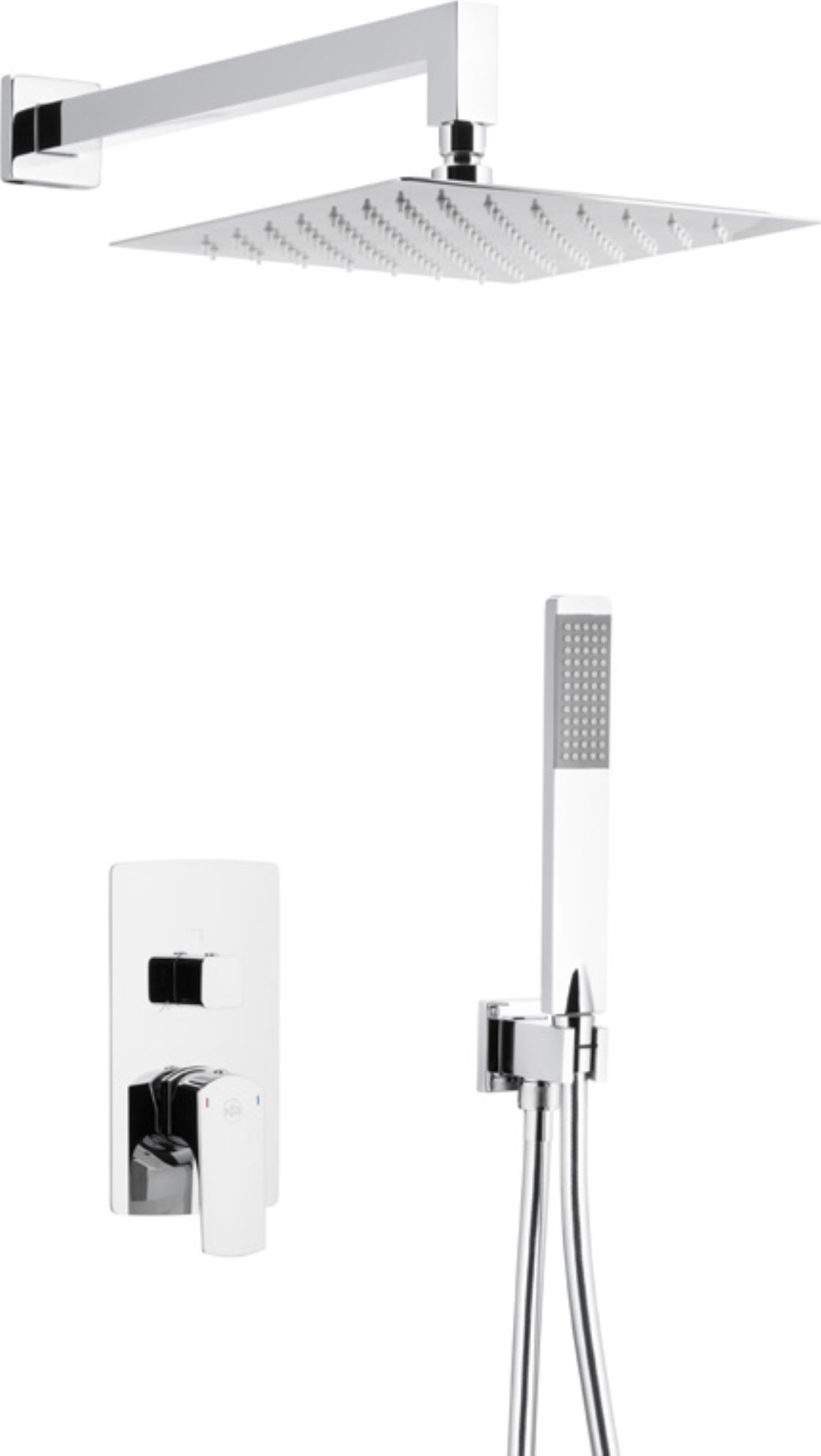 Zestaw prysznicowy KFA Zestaw natryskowy Mokait z baterią chrom (5539-511-00)