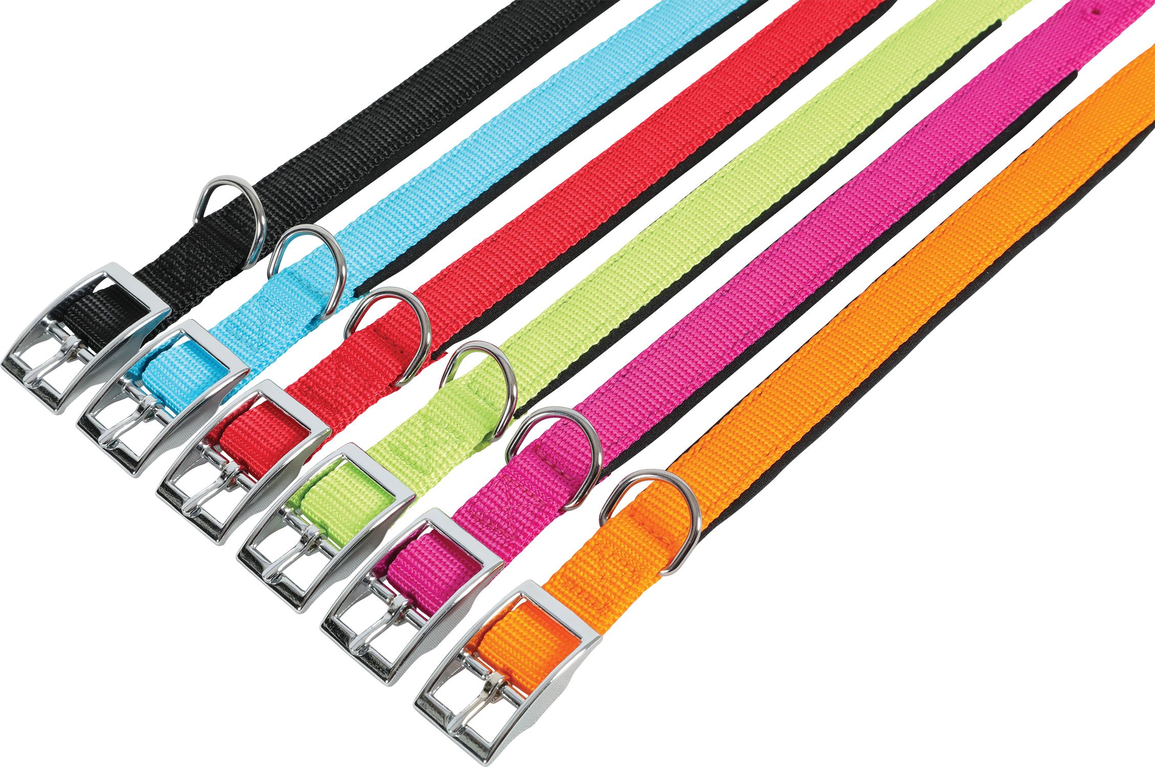 Zolux Obroża nylon KOMFORT 40 cm/20 mm kol. turkusowy