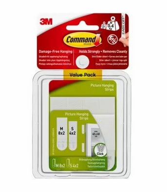 3M 7100235893, Mounting tape, White, Indoor, Foam, 5.4 kg