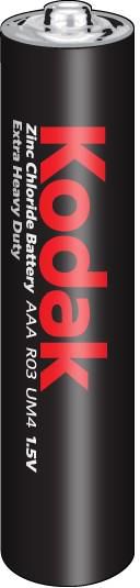 Kodak Bateria Extra Heavy Duty AAA / R03 450mAh 4 szt.