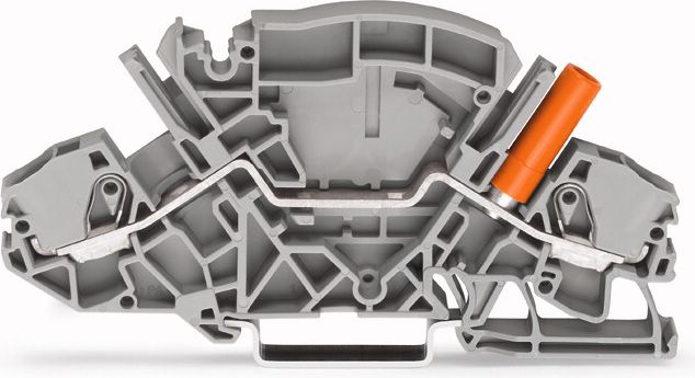 Wago Złączka szynowa 2-przewodowa z izolowanym gniazdem pomiarowym do wtyku pomiarowego 4mm (2007-8801)