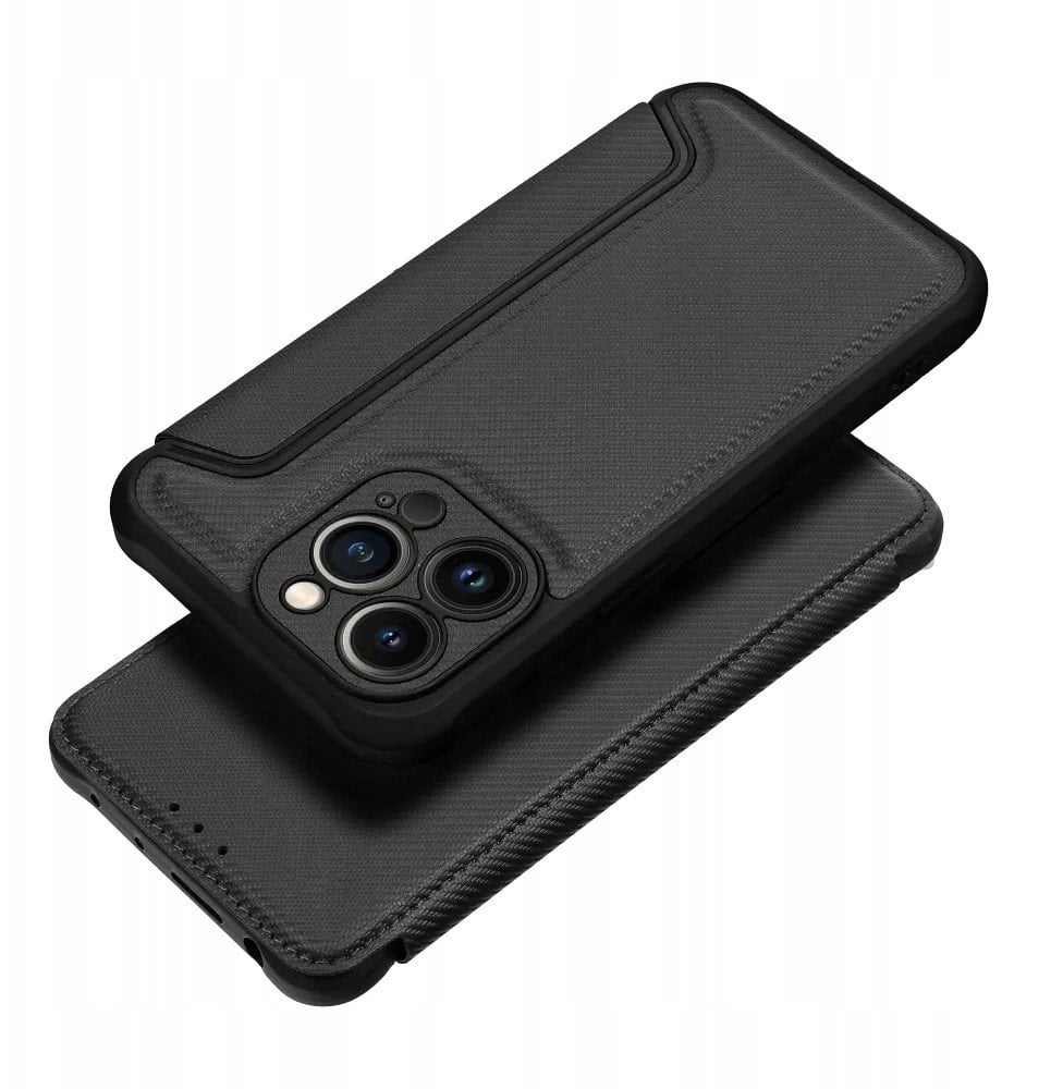 Kabura RAZOR Book do IPHONE 16e (SE 4 2025) czarny