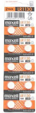 Maxell Bateria LR54 10 szt.