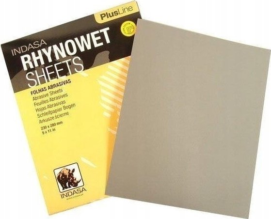 Indasa Papier ścierny wodny 230x280mm granulacja P240 Indasa