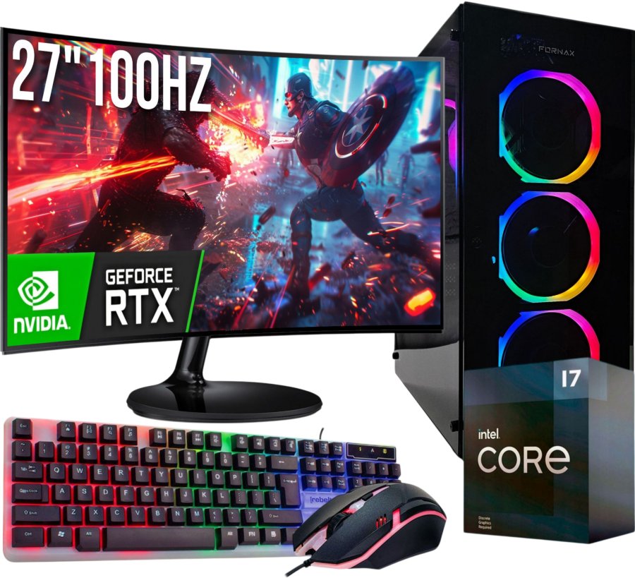 Zestaw Gamingowy I7 32GB RTX 3060 12GB +MONITOR 27