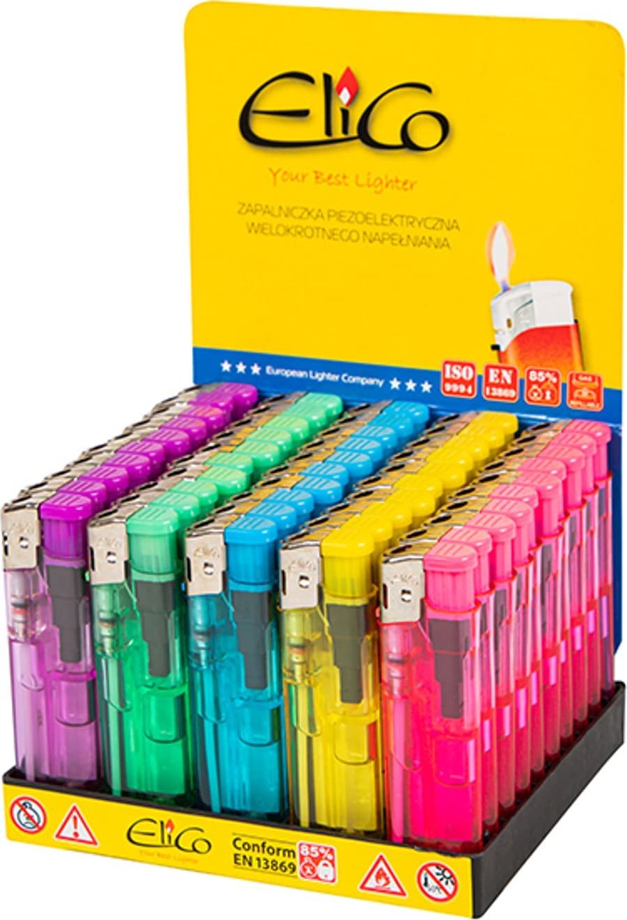 Unilight Zapalniczka piezo. Elico P-1850 Beer or Fruit