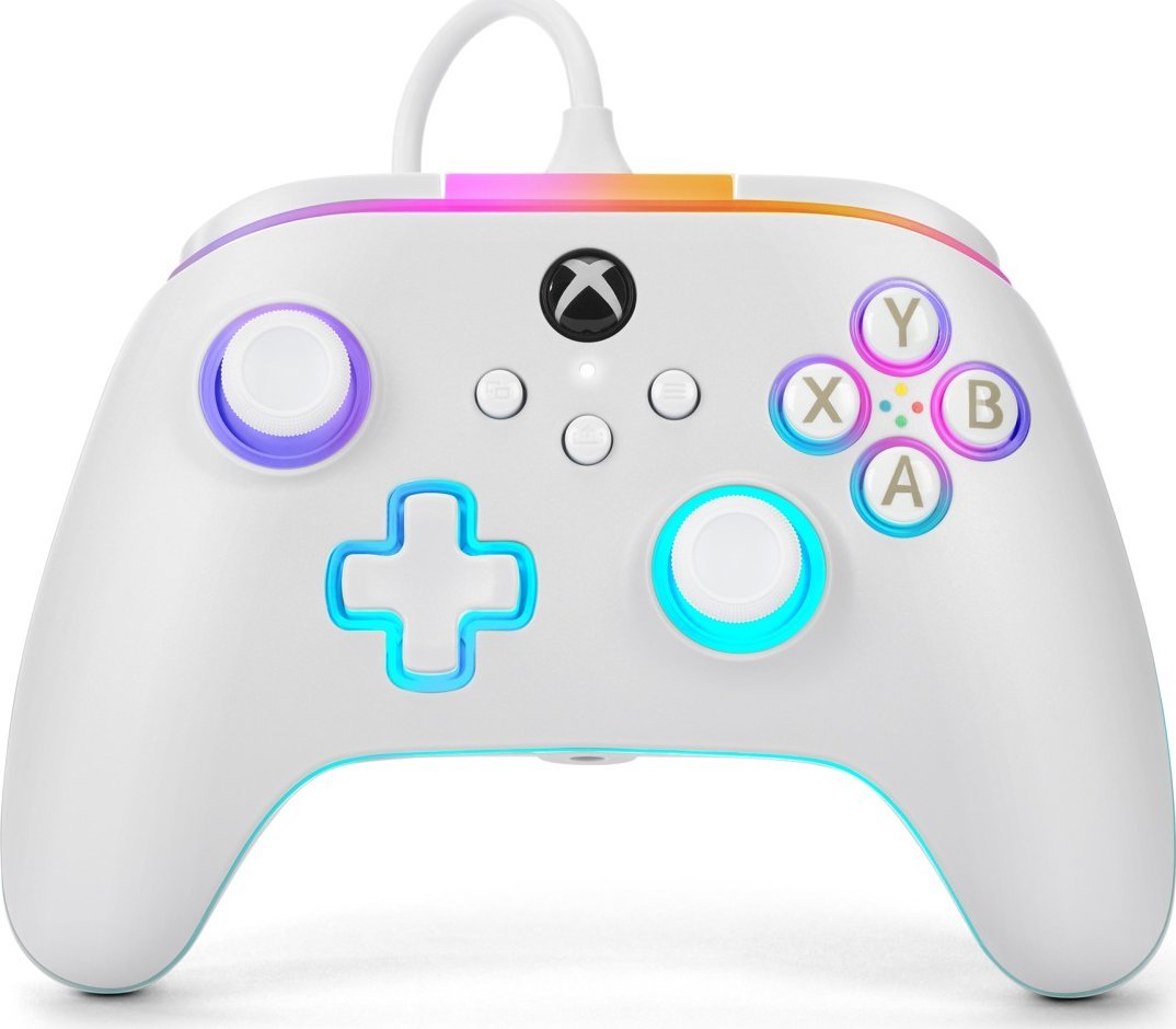 Pad PowerA PowerA XS Pad przewodowy Advantage Lumectra biały