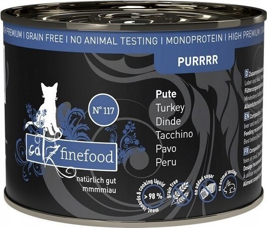 Catz Finefood Catz Finefood Purrrr N.117 Indyk puszka 200g
