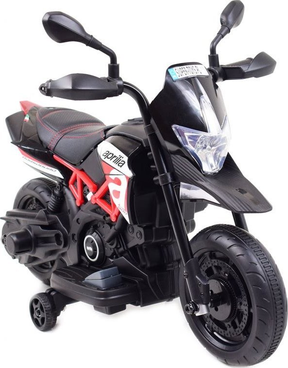 Import SUPER-TOYS ORYGINALNA PIERWSZA APRILIA DORSODURO 900 NA AKUMULATOR/A017