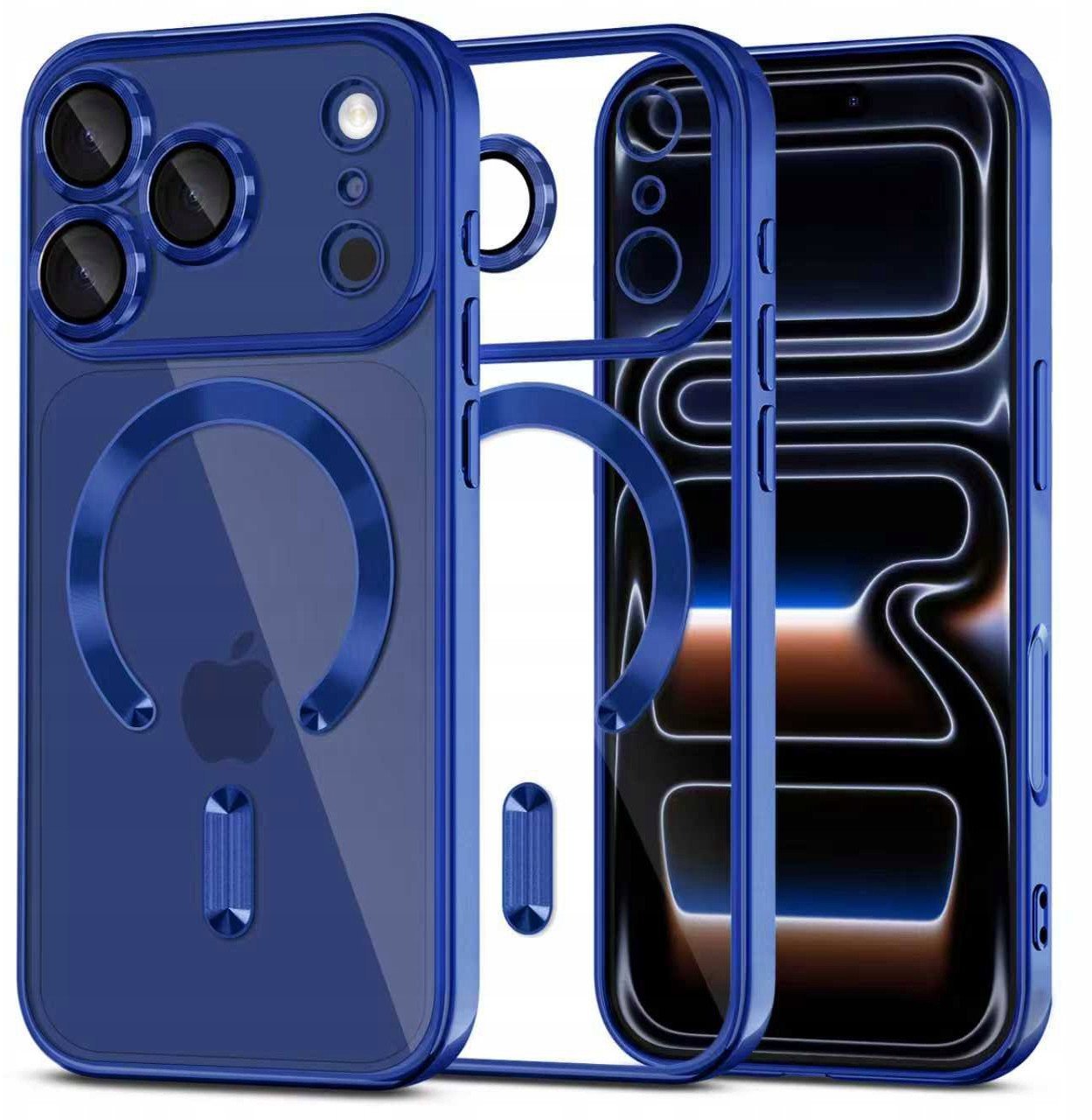 TECH-PROTECT MAGFLEX MAGSAFE IPHONE 17 PRO SHINY DEEP BLUE