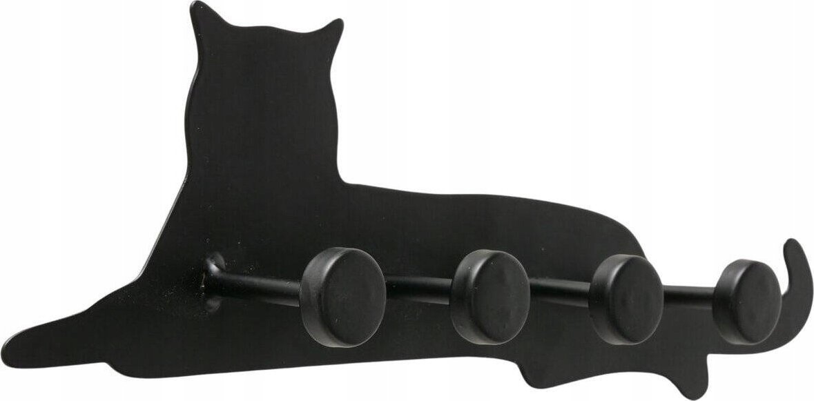 Metalowy wieszak na klucze KIRI, 8 x 25 cm