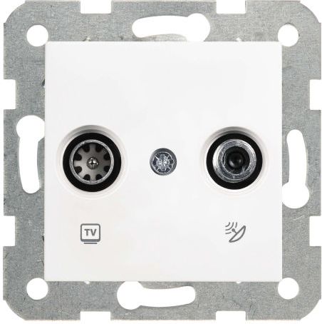 Viko Gniazdo antenowe TV-SAT karre końcowe białe (90963685)