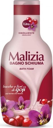 Malizia Płyn do kąpieli Jagody goji i kwiaty 1000ml
