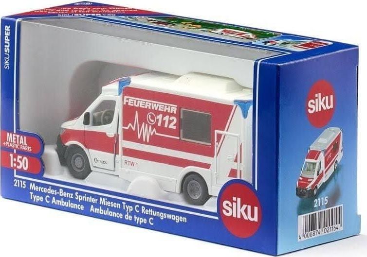 Siku Super - Mercedes-Benz Sprinter Ambulans S2115