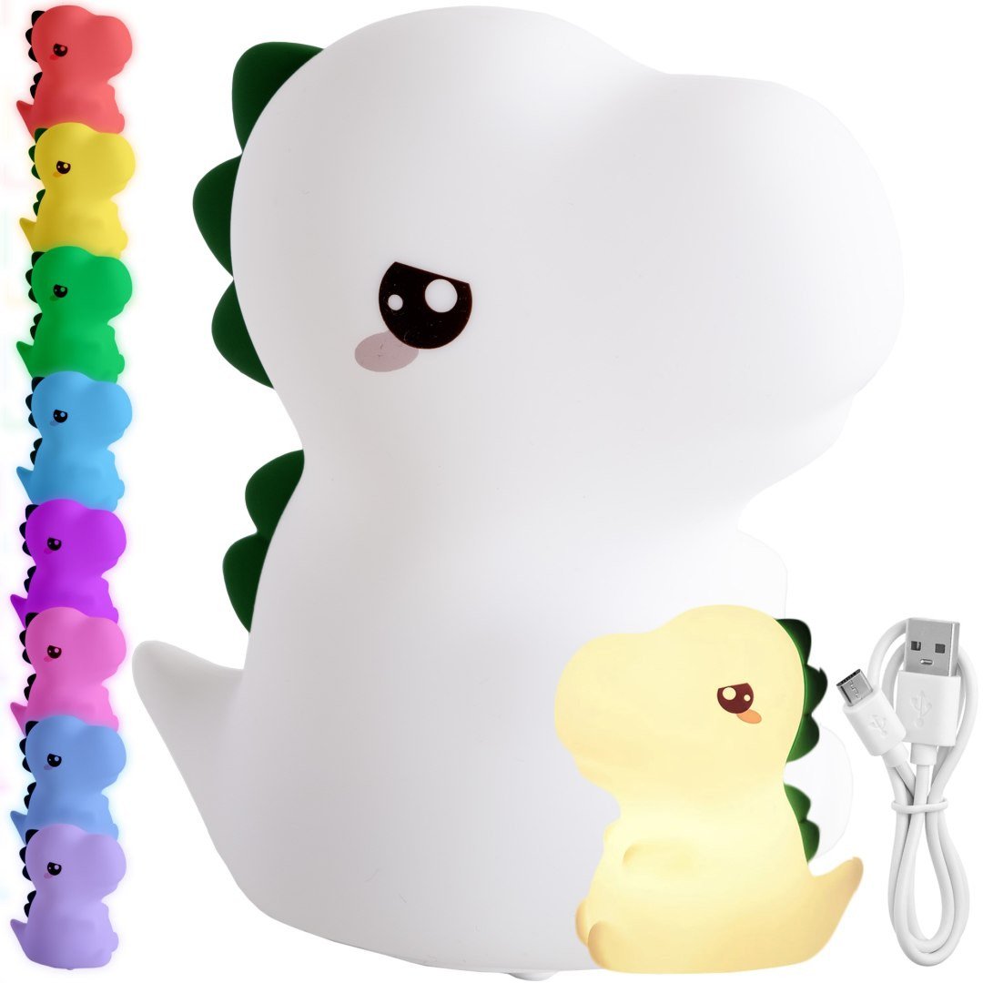 Nocna lampka led DINOZAUR