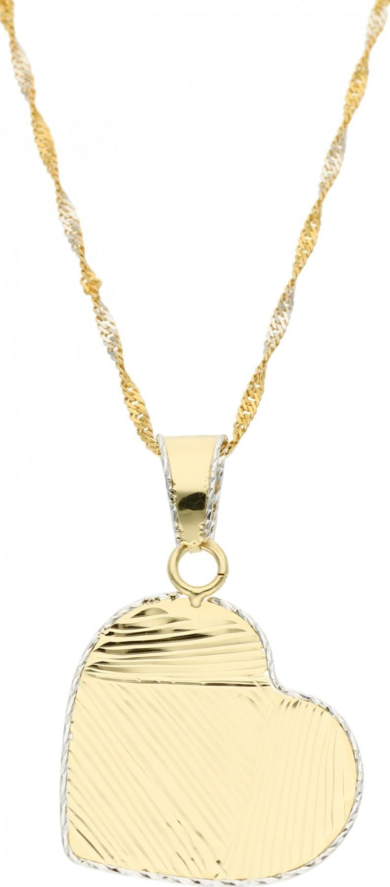 Rosanto Złota zawieszka serce 585 14k