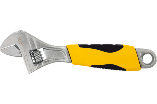 Topex Klucz nastawny typu szwed 200mm gumowa rękojeść (35D122)