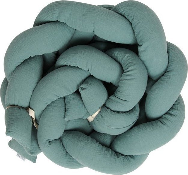 BabyMatex Ochraniacz 30 x 200 do Łóżeczka Warkocz Muslin 34