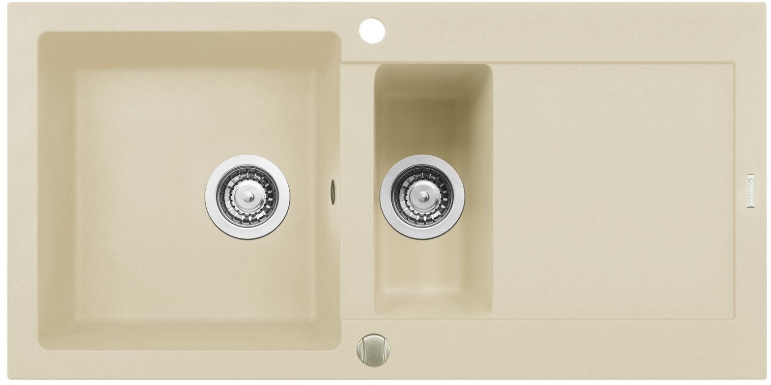 Pyramis Zlew. MIDO (100x50) 1 1/2B 1D wanilia