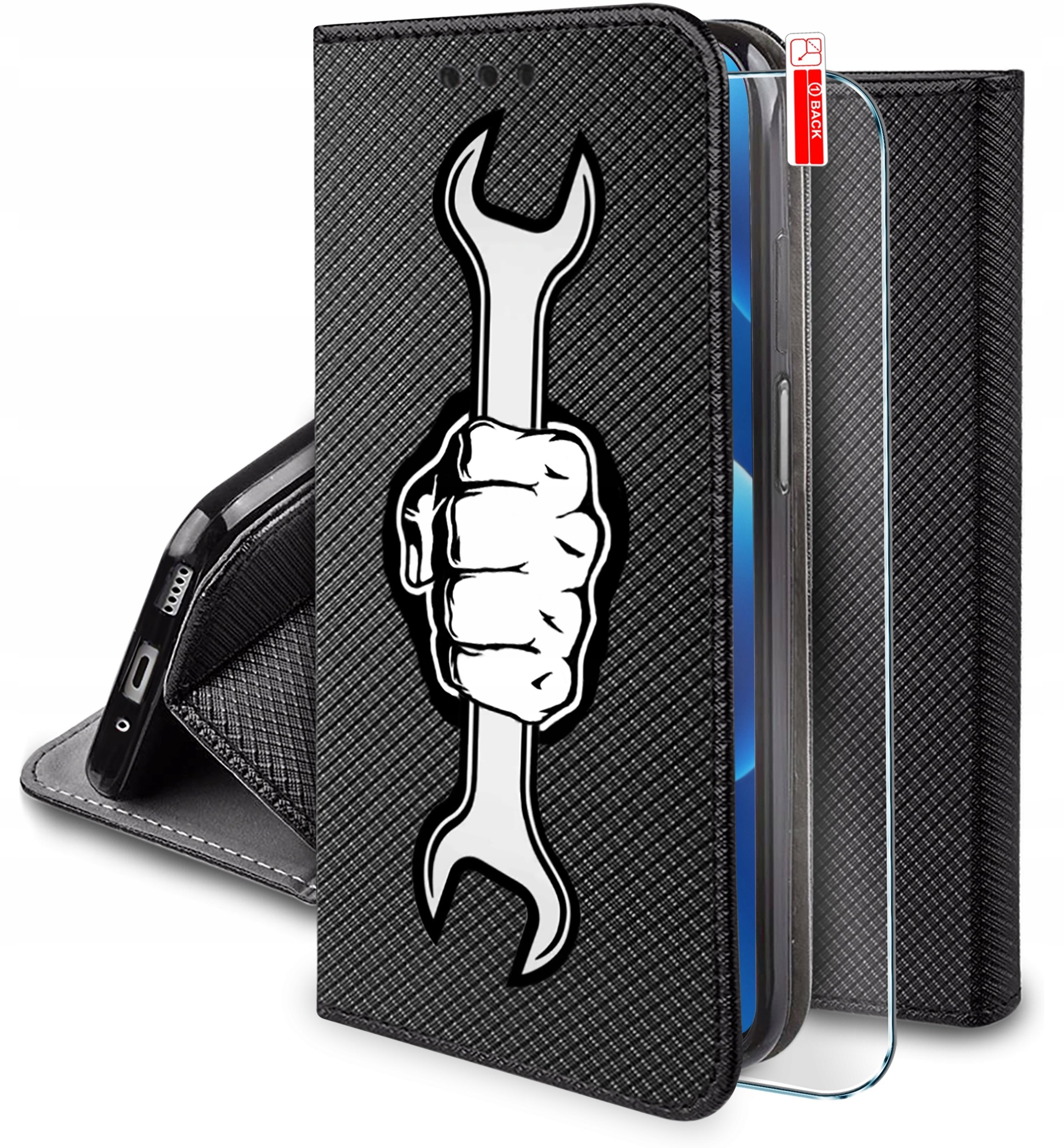 krainaGSM Etui do Xiaomi Redmi 15 4G | 5G wzory CASE + szkło 9H