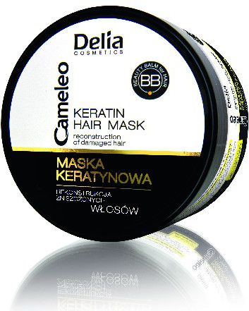 Delia Cameleo Maska keratynowa do włosów zniszczonych 200 ml