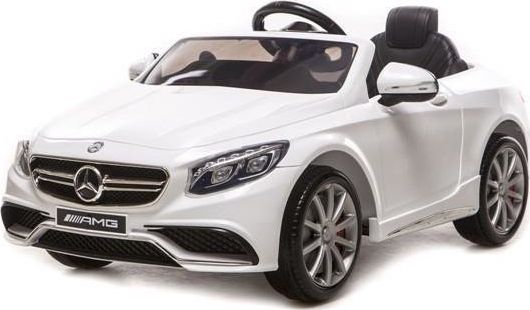 Super Toys MERCEDES S63 AMG LICENCJA, MIĘKKIE KOŁA EVA FULL OPCJA/HL169 uniwersalny