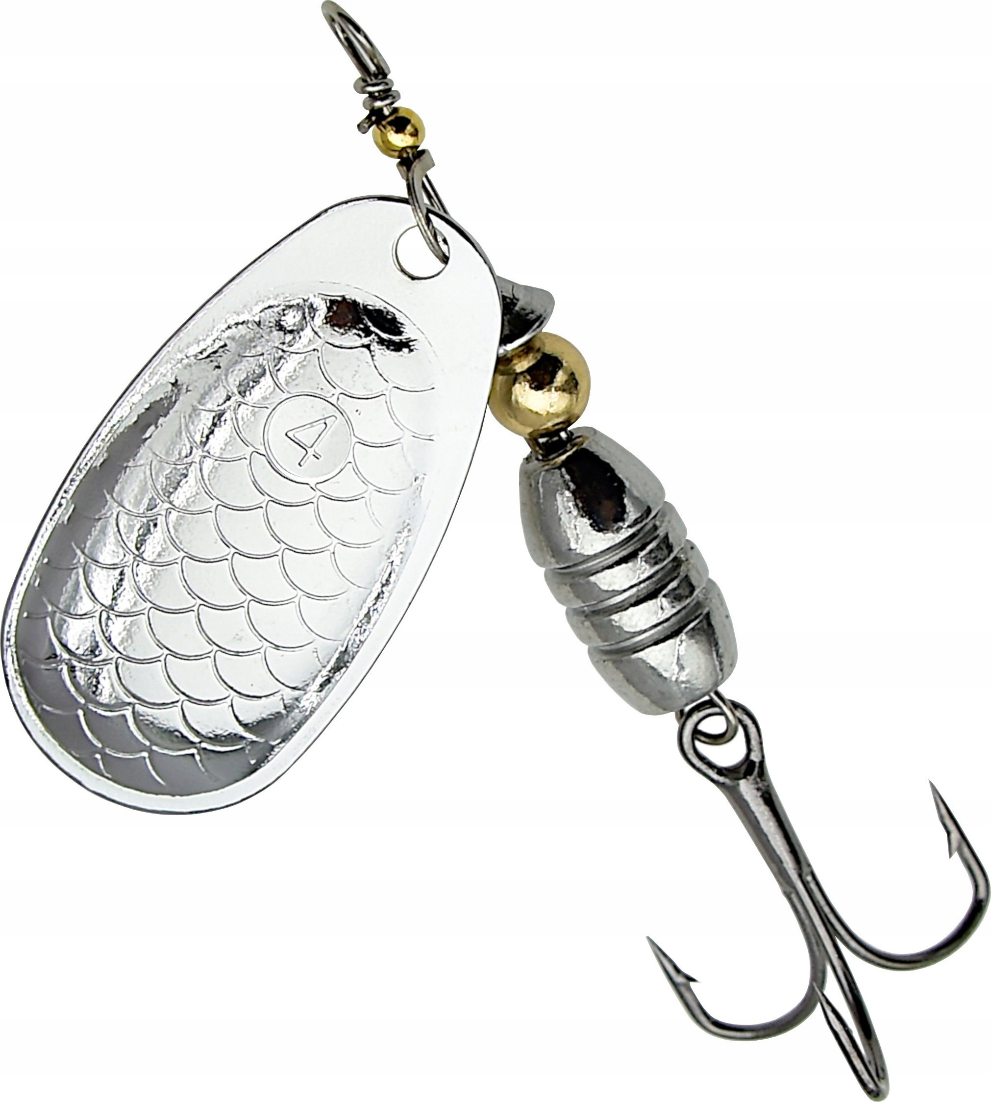 Miracle Fish Błystka obrotówka blacha sztuczna przynęta na ryby 10,5 g /7 cm Szczupak