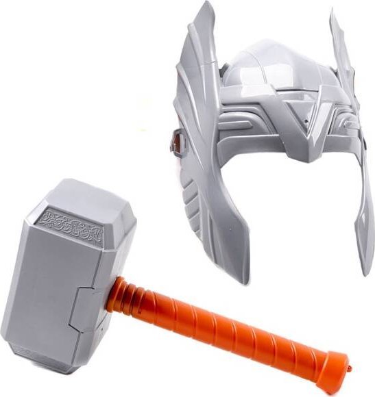 ZESTAW MASKA + MŁOT THOR AVENGERS