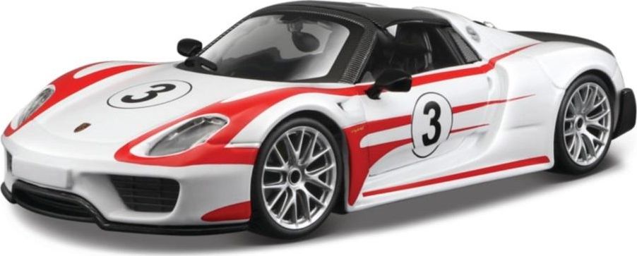 Bburago Bburago 1:24 Porsche 918 Spyder Weissach - 15628009