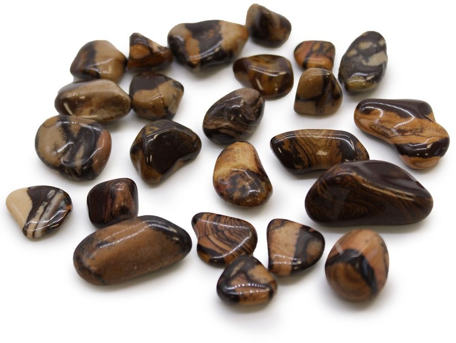 Kamień Afrykański Mały - Jaspis Obrazkowy | 24 sztuki