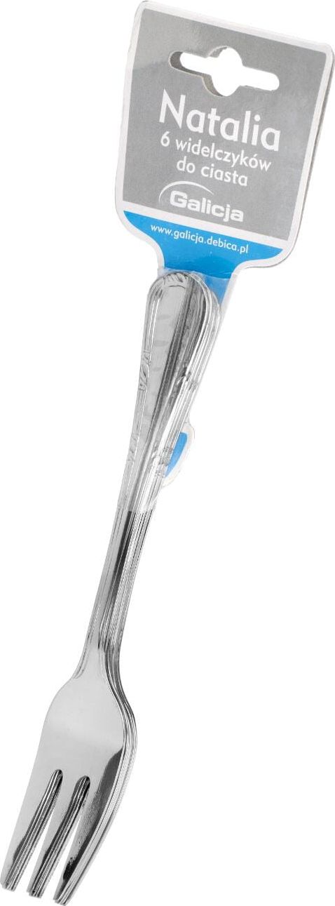 Galicja WNĘTRZARSKIE Kpl. 6 widelców do ciasta Natalia