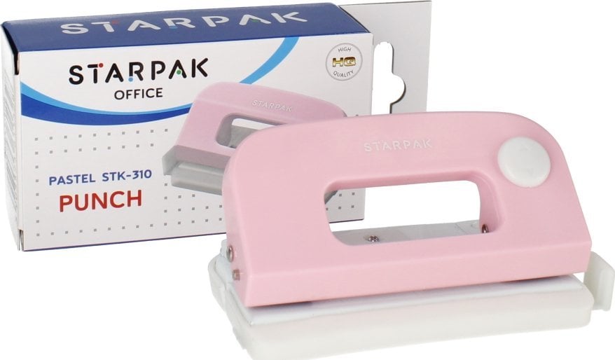 Dziurkacz Starpak DZIURKACZ 0,8/80 PASTEL ROZ STK-310 PUD 12/96